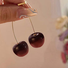 Cargar imagen en el visor de la galería, Arete cereza g / A0025

