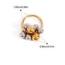 Cargar imagen en el visor de la galería, Anillo de esferas - R0073
