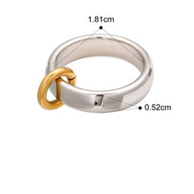 Cargar imagen en el visor de la galería, Anillo con aro - R0075

